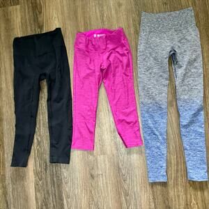 leggings lot of 3 pairs Size Small  AS IS